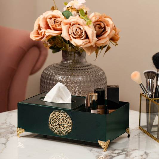 Tissue Box with storage Organiser