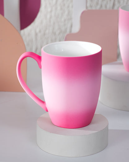 Multicolored Coffee Mug- Baby Pink
