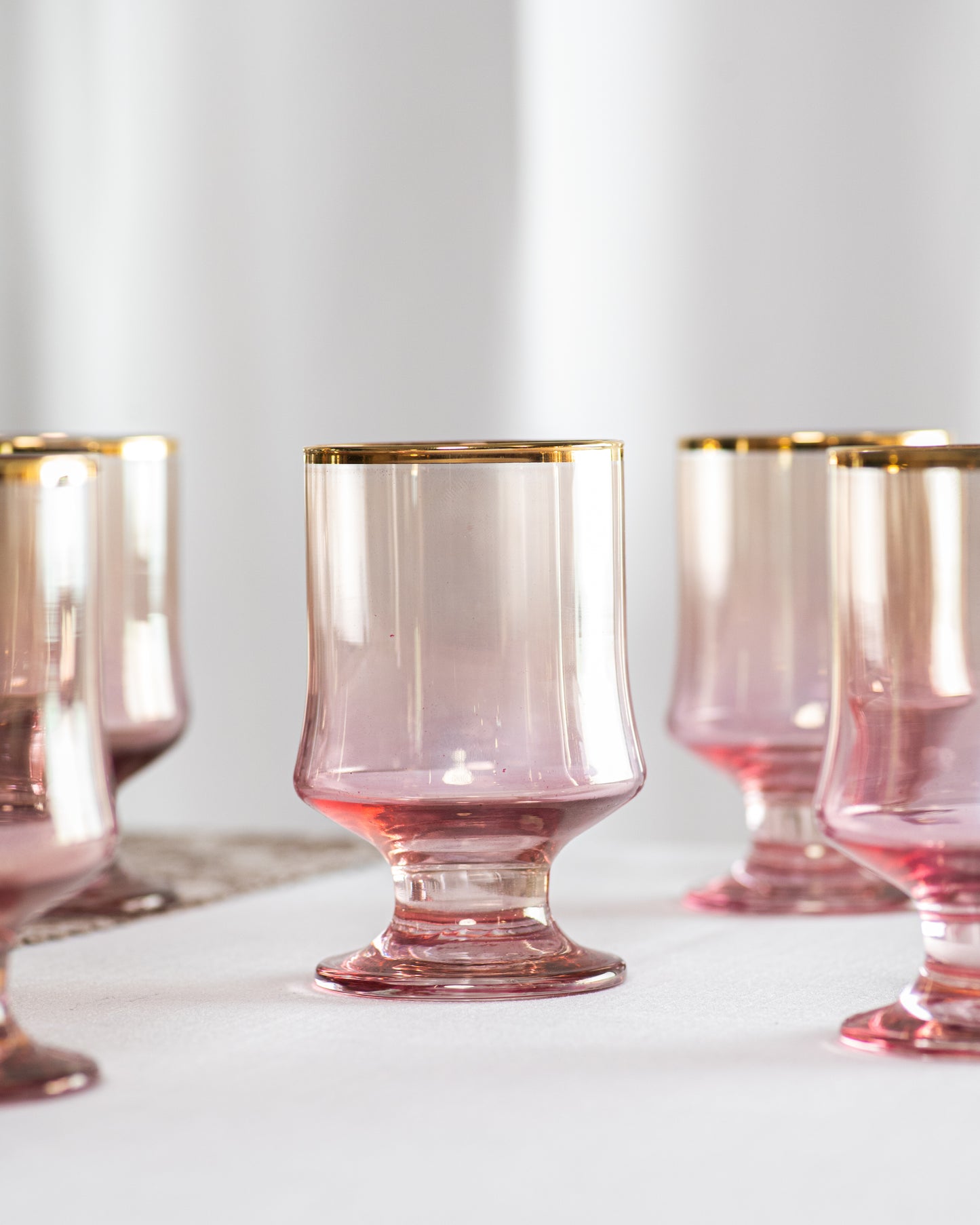 OPAL VINTAGE GLASSES- SET OF 6