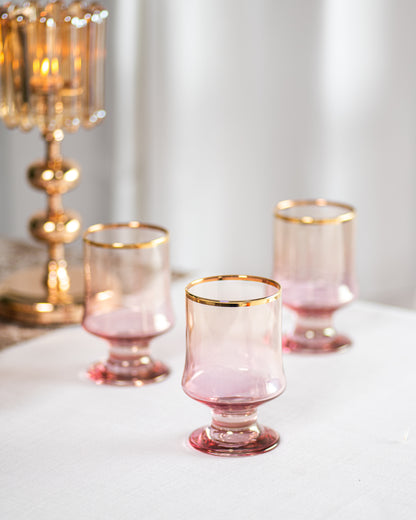 OPAL VINTAGE GLASSES- SET OF 6