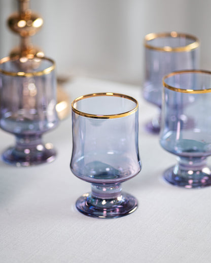 OPAL VINTAGE GLASSES- SET OF 6