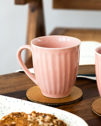 Baby Pink Milk Mug (Set of 2)