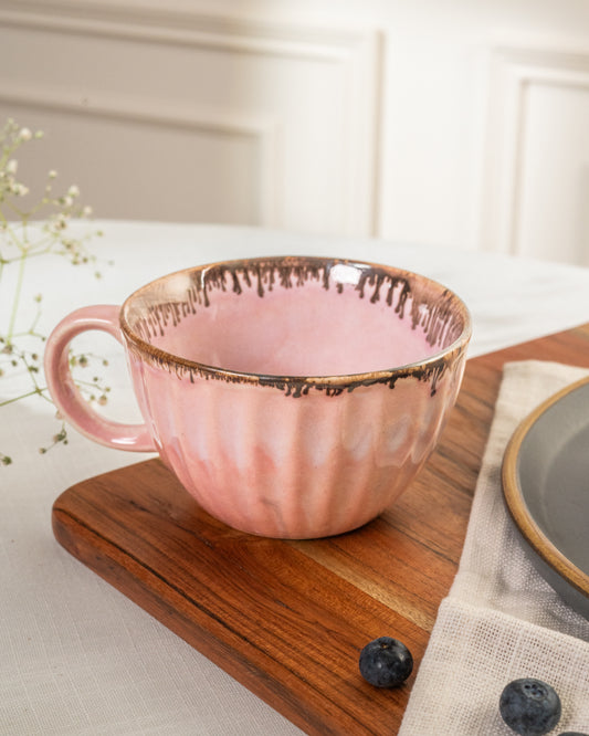 Cappuccino Mugs - Pink