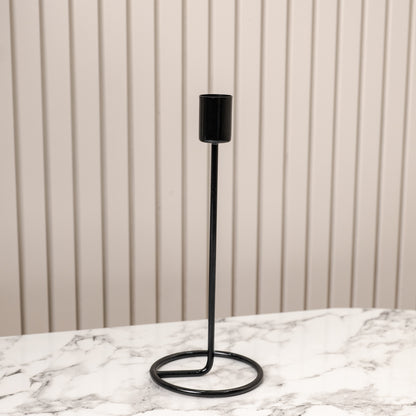 Black Taper Candle Stand- Set of 2