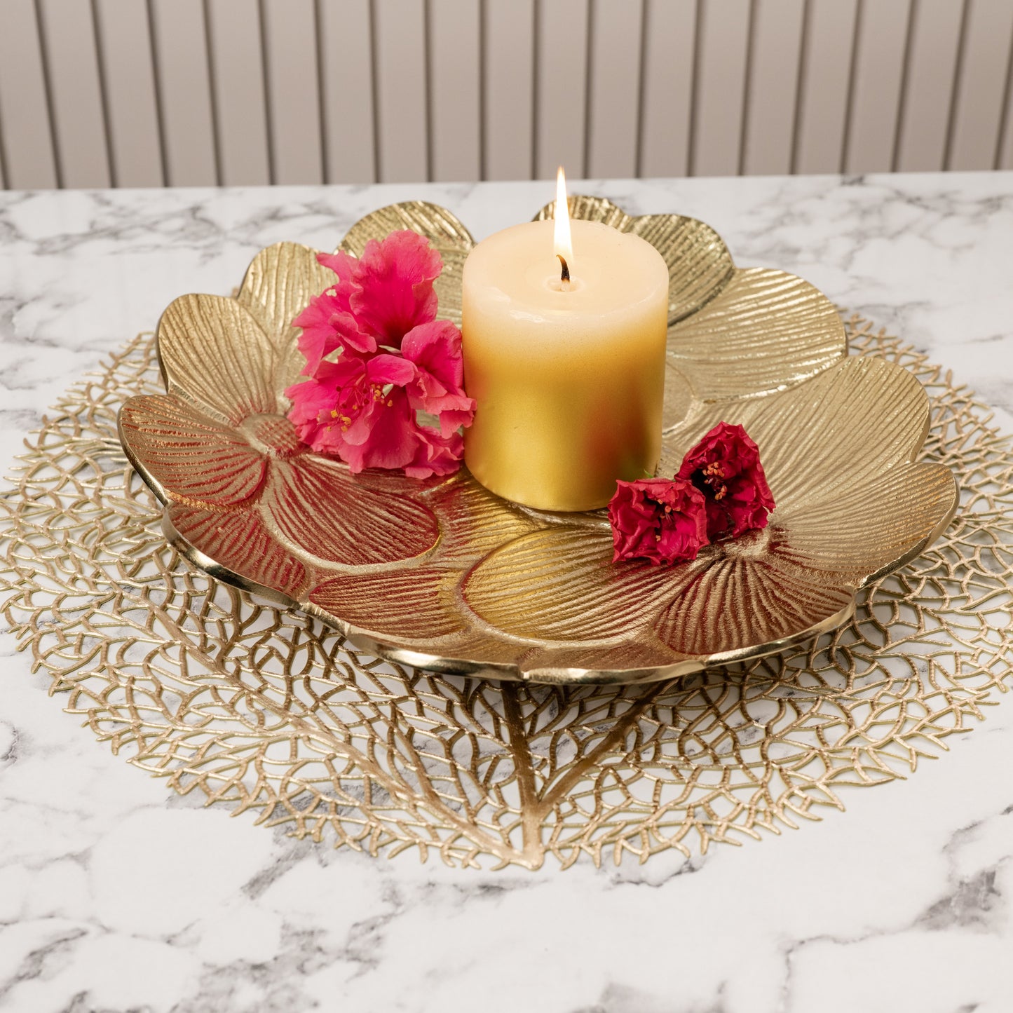 Floral Decorative Tray