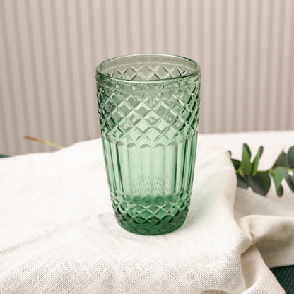 Green Water Glass Set