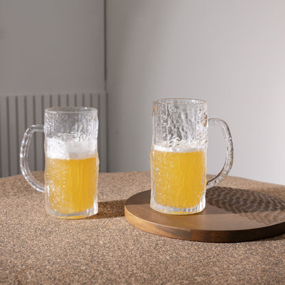 Textured Beer Mug