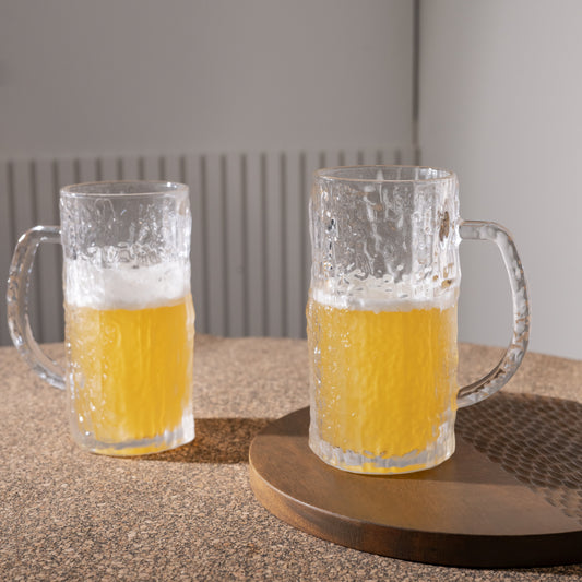 Textured Beer Mug